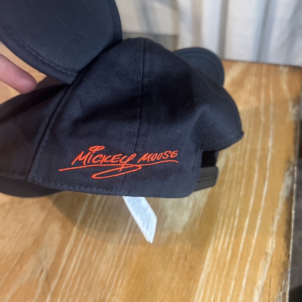 2024 Disney Parks‎ Mickey Mouse Ears & Signature Adjustable Baseball Hat Cap - Picture 2 of 5